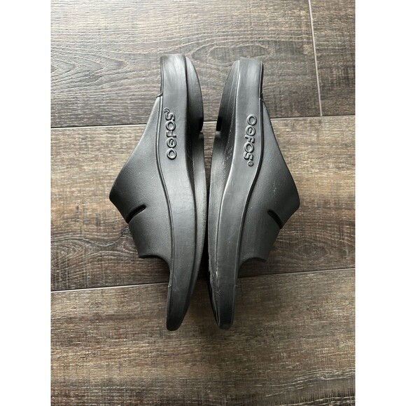 Oofos Ooahh Sport Recovery Slides Black Size EU 38 W7 M5 Unisex Sandal - Picture 4 of 7